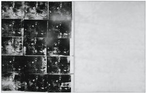 3.	美国艺术家安迪•沃霍尔的《银色车祸(双重灾难)》