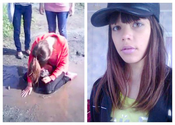 13岁女生因太美被同学强迫喝泥水2
