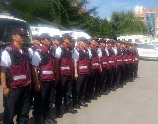 甘肃省疾控中心国家防疫队集结待命准备进行鼠疫防控。