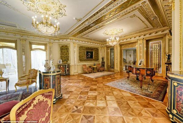 卢布下跌致俄富豪抛售豪宅 装修似皇宫价值6.6亿7