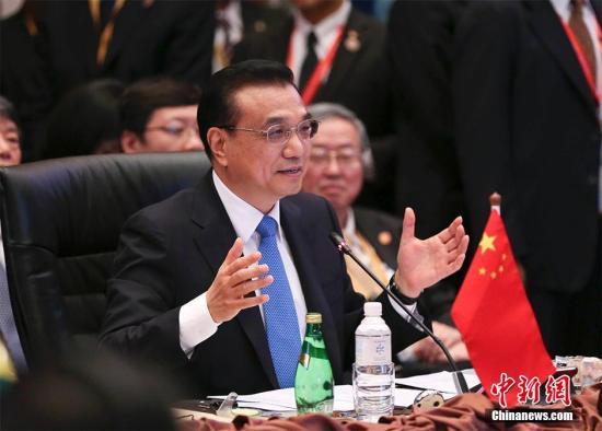 李克强：中国在南海岛礁建设合法