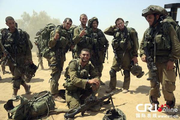 资料图：以色列军队士兵