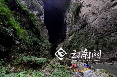 云南镇雄发现地下洞穴系统最大洞穴长1909米（图）