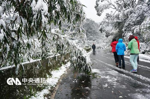 寒流发威台湾新北市半日疑10人被“冻死”（图）