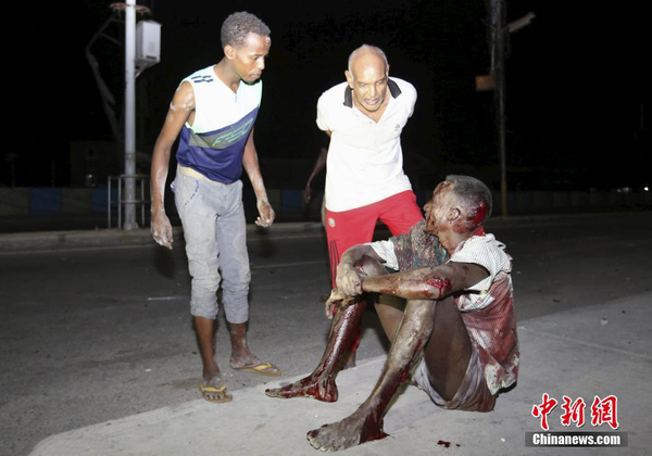 索马里首都发生自杀式炸弹袭击3
