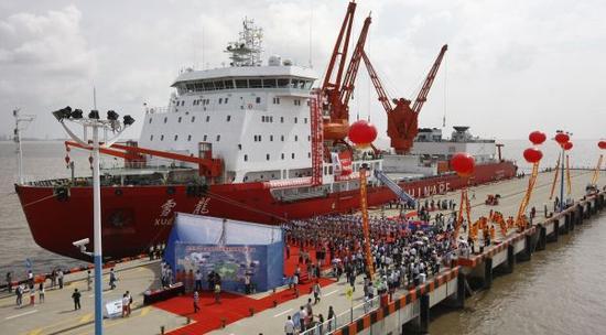 俄邀中国投资开发北极航道 中国才能保证运量
