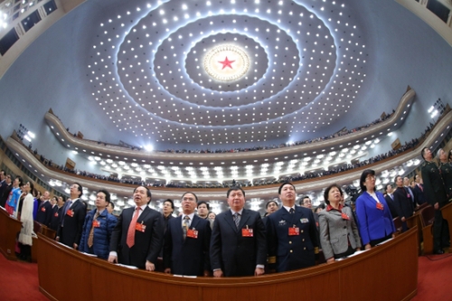 全国政协十二届四次会议在京开幕3
