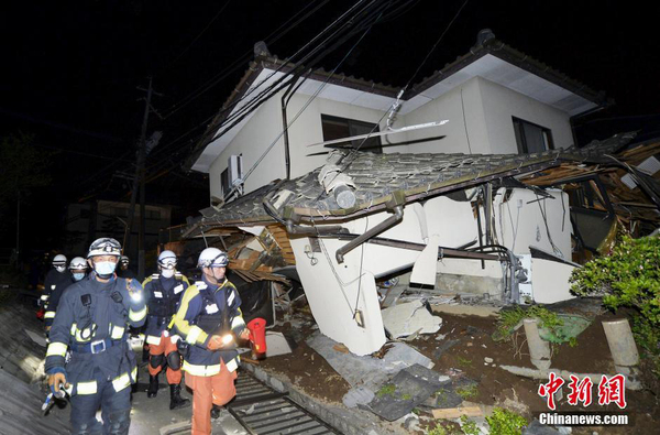 日本熊本县6.5级地震6
