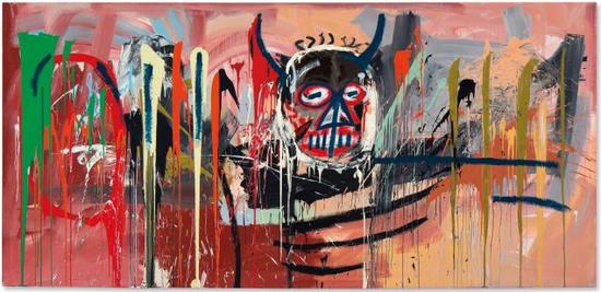 让-米歇尔·巴斯奎特（Jean-Michel Basquiat），《Untitled》，1982 图片：Courtesy Christie`s