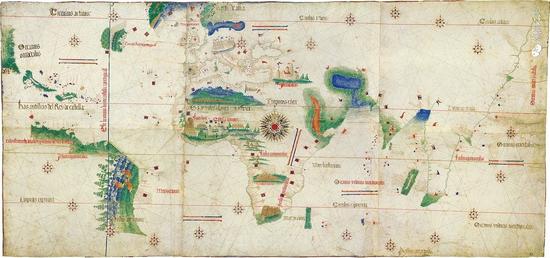 坎迪诺之前的世界地图