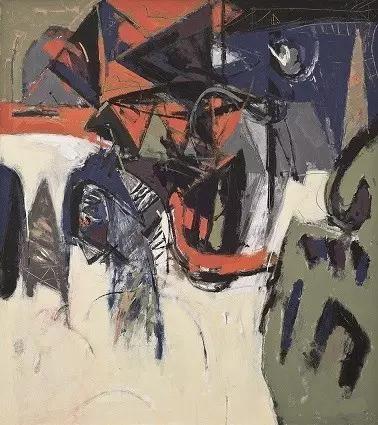 阿旺·达密·阿末，《AlunAlunKemarista》，2000，油彩、画布，120×120 cm（佳士得提供）