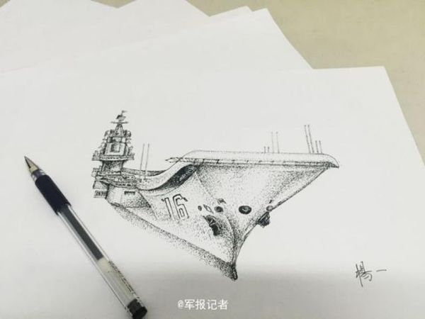 中国梦强军梦简笔画图片
