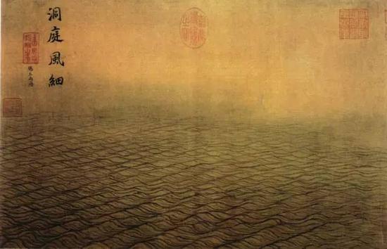 《水图》（局部） 宋 马远 绢本设色
北京故宫博物院藏