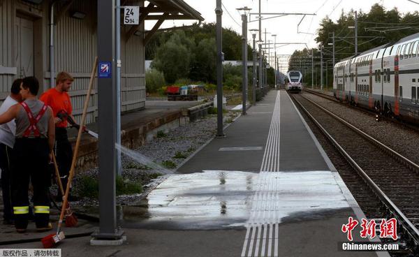 警方在一份声明中称，袭击发生在瑞士东部，沿着瑞士与列支敦士登边境运行的一列火车上，袭击发生在当地时间下午14时20分，当时列车运行在布克斯(Buchs) 和森瓦德(Sennwald)之间，Salez站附近。袭击者是一名27岁的瑞士公民，他也在袭击中受伤。一些受伤者伤情较重。