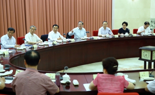 9月8日，全国政协在北京召开第55次双周协商座谈会，围绕“自然保护区建设与管理”建言献策。全国政协主席俞正声主持会议并讲话。