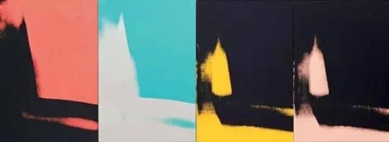 　　　　Andy Warhol， Shadows （detail）， 1978-79。 Dia Art Foundation。 （c） 2014 The Andy Warhol Foundation For the Visual Arts， Inc。 / Artists Rights Society （ARS）， New York。 Photo by Bill Jacobson Studio， New York。