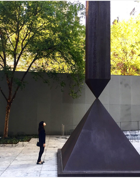 美国纽约现代艺术博物馆“宁静早晨”。图/取自IG。