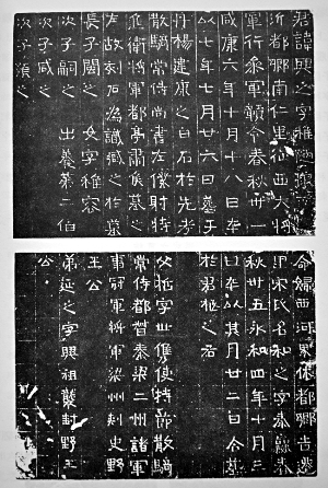 东晋咸康六年-七年（公元340-341年）王兴之及妻宋和之墓志