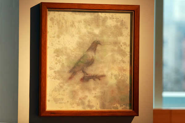 孙麒，无题，纸本设色， 44×50cm，2009