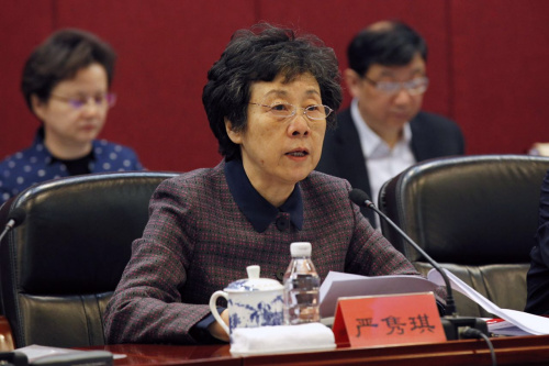 3月1日，中央社会主义学院2017年春季开学典礼在北京举行。全国人大常委会副委员长、民进中央主席、中央社会主义学院院长严隽琪出席并讲话。 
