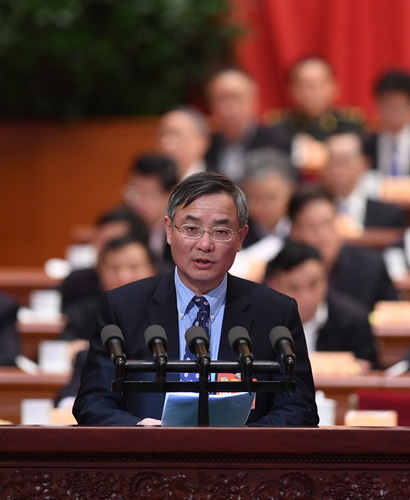 蔡达峰委员代表民进中央作《提高政务诚信 引导社会预期》的发言