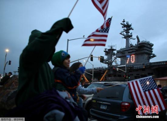 美国航母逼近朝鲜半岛 特氏“亚太战略”3.0版呼之欲出