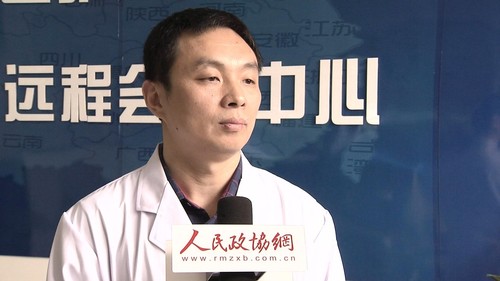 武清区第二人民医院院长徐继东接受人民政协网记者采访