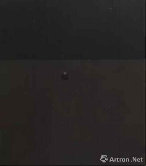 杭春晖 | 黑珍珠纸本水墨设色 、木刻浮雕 | 41×42cm | 2017年