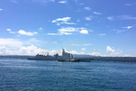 中国海军舰艇编队结束访问离开菲律宾