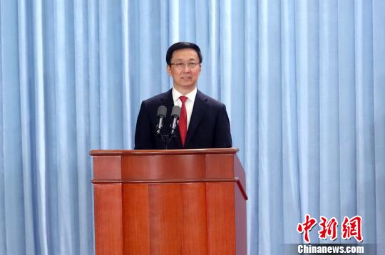 图为中共上海市委书记韩正发表讲话。　汤彦俊 摄