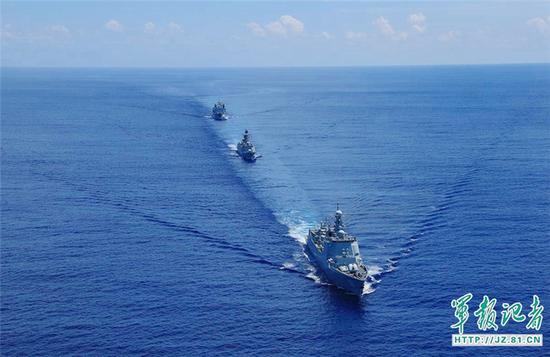 印媒:中国海军远航编队在印度碰壁 未能成行
