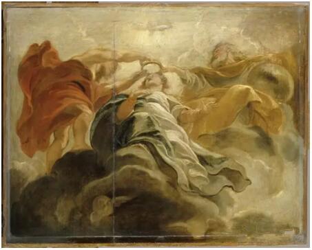 《圣母的加冕》（Le couronnement de la Vierge），彼得·保罗·鲁本斯（Pierre Paul Rubens），卢浮宫博物馆，巴黎