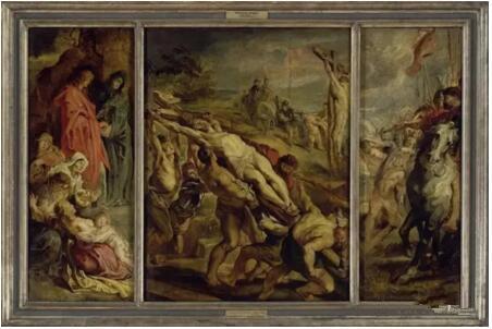《竖起十字架》（L‘Erection de la croix），彼得·保罗·鲁本斯（Pierre Paul Rubens），卢浮宫博物馆，巴黎