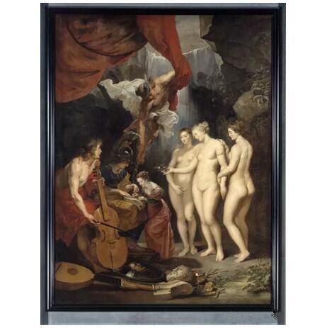 《玛丽·德·美第奇的教育》（L‘Education de Marie de Médicis），彼得·保罗·鲁本斯（Pierre Paul Rubens），卢浮宫博物馆，巴黎
