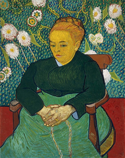 《摇摇篮的鲁林夫人》（Lullaby：Madame Augustine Ruolin Rocking aCradle）凡高（Vincent van Gogh）