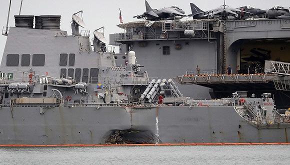 美海军“暂停全球行动”彻查事故 美媒：第七舰队或遭整顿