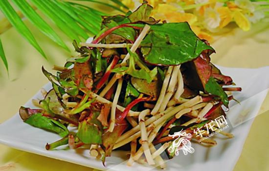 凉拌鱼腥草是重庆人喜爱的美食之一 资料图
