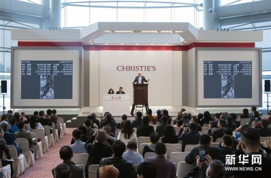 （图文互动）傅抱石《琵琶行》在香港以2亿余港元拍卖成交