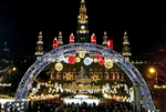 维也纳：圣诞市场气氛浓