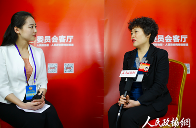 北京海淀区政协委员俞晓丹接受人民政协网专访