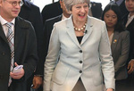 英国首相特雷莎·梅到访武汉大学