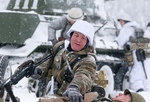 俄罗斯重现巴拉顿湖防御战 冰天雪地“剑拔弩张”