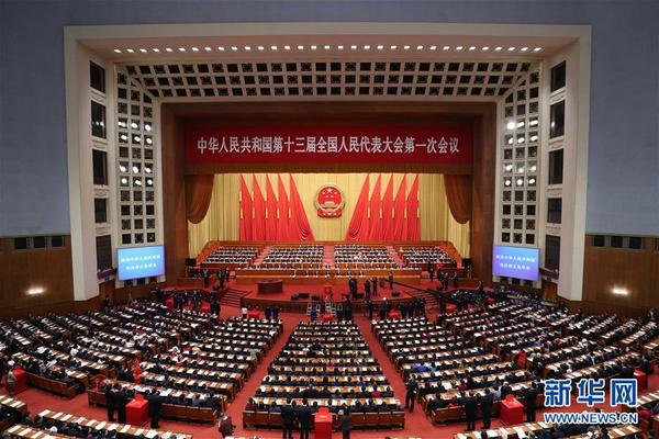 3月11日，十三届全国人大一次会议在北京人民大会堂举行第三次全体会议。 新华社记者 王晔 摄