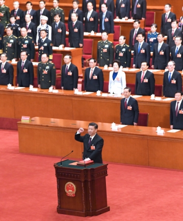 （3）习近平当选国家主席中央军委主席