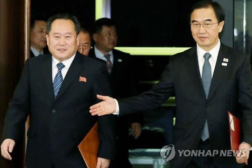 韩国向朝鲜通报高级别会谈代表团成员名单