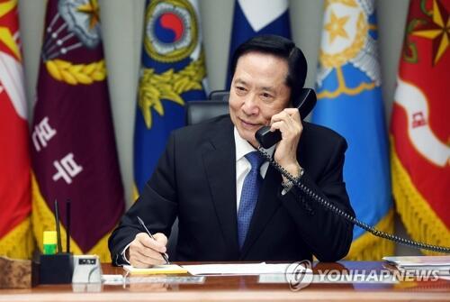 韩媒：韩美防长通电话就联合演习问题磋商