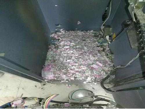 印度一ATM机内钞票被老鼠撕成碎片 超过120万卢比