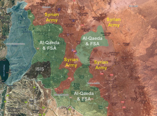 叙政府军向德拉省展开全面攻势 意在收复南部领土