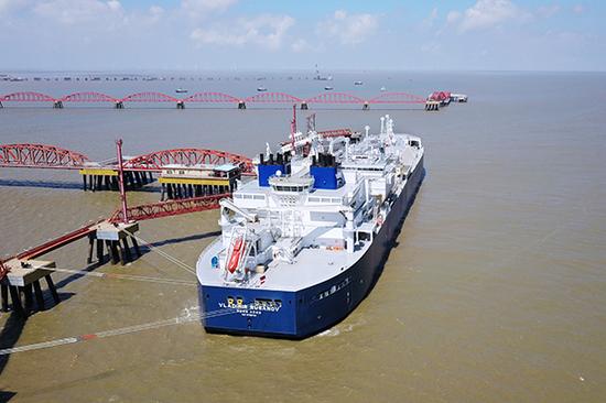 北极天然气来了：中国首船亚马尔LNG运抵江苏