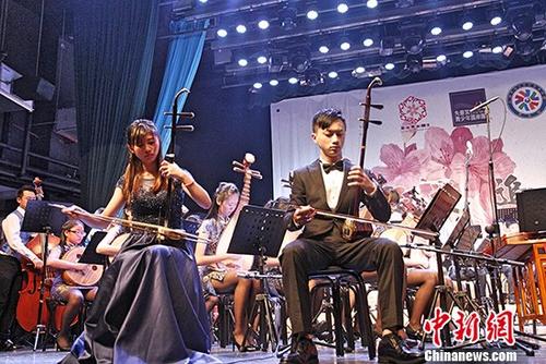 两岸乐团北京同台演出传承中华文化